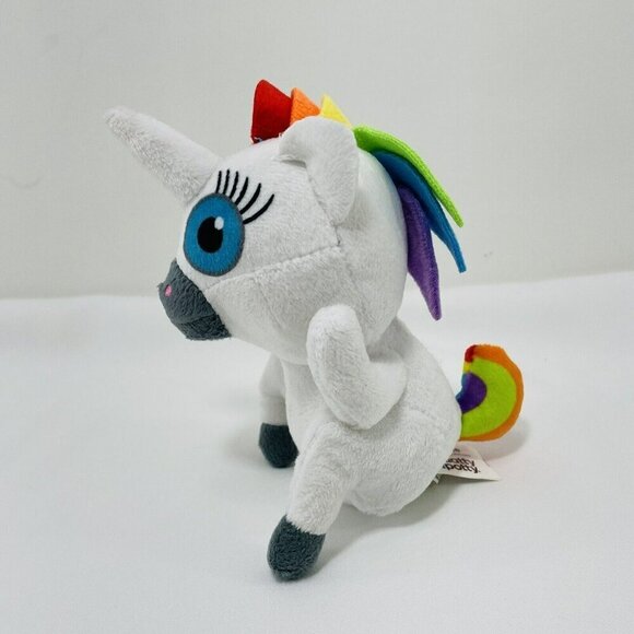 Fiesta Dookie Pooping Unicorn Plush Toy 6” Squatty Potty Funny Rainbow Doll Kid - Picture 4 of 12